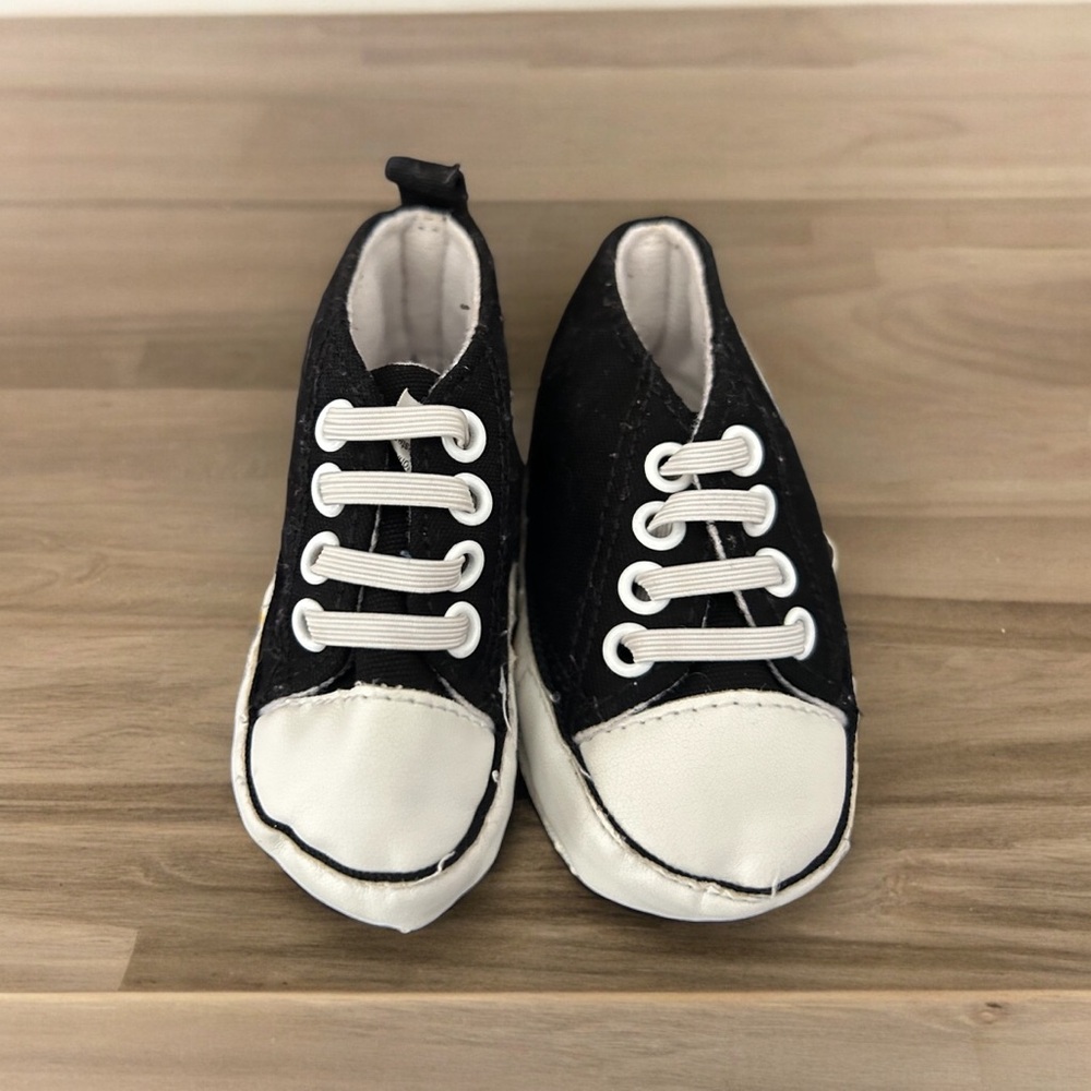 Converse Black and White Kids Sneakers